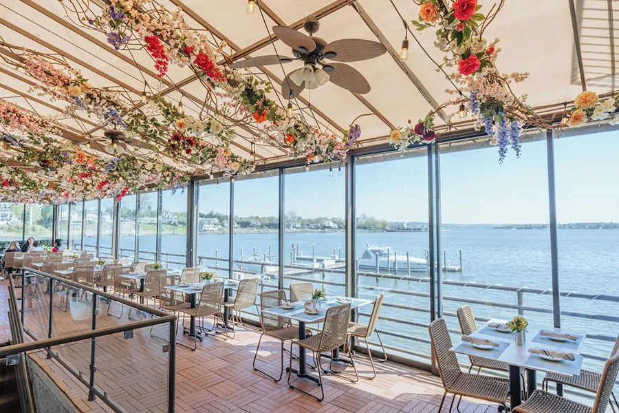 The Oyster Point Hotel Dining Area
